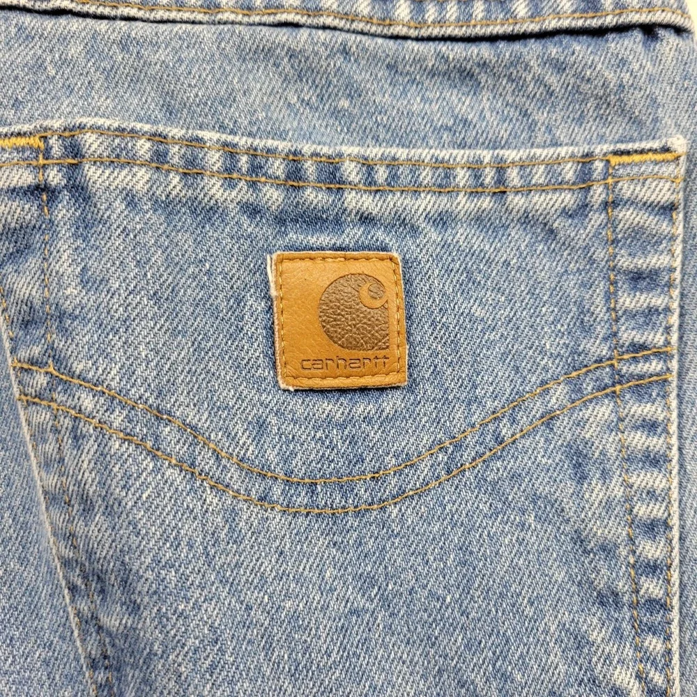 Carhartt pleated blue